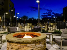 LC Courtyard Fire Pit _ Patio